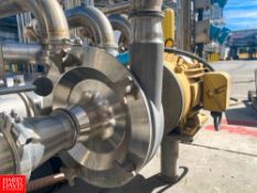 Fristam Centrifugal Pump 15 HP 1,765 RPM Motor and 3