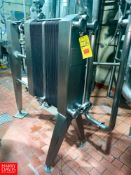 APV 2-Zone S/S Plate Heat Exchanger, Model: HX, S/N 23454 - Rigging Fee: $950