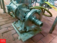 Fristam Centrifugal Pump with Baldor 3