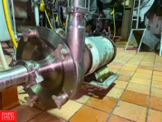 Fristam Centrifugal Pump, with Baldor 15 HP 3,450 RPM Motor and 2