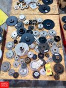Assorted Sprockets Rigging fee: $75