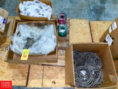 Chain, Steel Conduit, Wire and Chain Links Rigging fee: $50