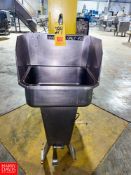 S/S Hand Sink, with Foot Controls - Rigging Fee: $150