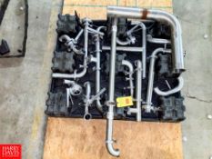 20' Assorted S/S Pipe and Assorted S/S Clamps Rigging fee: $150