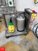 Pan Spray Unit, with S/S Cart - Rigging Fee: $100