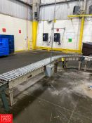 14' 90° Roller Conveyor, with Drive - Rigging Fee: $750