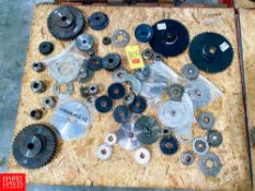 Assorted Sprockets Rigging fee: $50