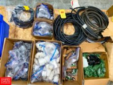 Assorted Hose, PVC Fittings and Iron Fittings Rigging fee: $100