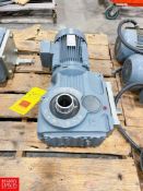 Sew Euro Drive 290 RPM Motor with Gear Reducing Drive