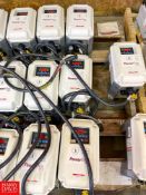 Allen-Bradley 1 HP Powerflex 40 VFD's, Catalog Number: 22B-D2P3C104, Series A