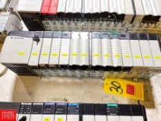 Allen-Bradley Logix PLC's, Model: 5563 with Power Supply, 2 Synco Interfaces 2, Ethernet I/P Modules