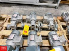 Bonora .5 HP Motors with Varvel Gear Reducing Drives