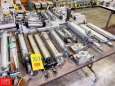 Assorted Air Cylinders and Solenoids
