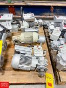 Bauer .75 HP Motors Type BK06�75VH/DOAM84-TF-K311/CSUL with Danfoss Speed Control Gear Reducing Driv