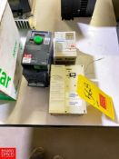 Assorted Schneider Mitsubishi and YASPAWA VFD'S