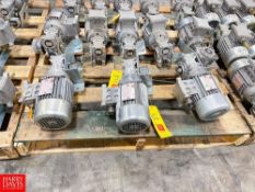 Bonora .5 HP Motors with Varvel Gear Reducing Drives