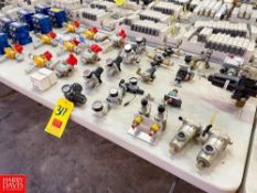 70+ Pieces Aladco, SMC and other Regulators, Pressure Blocks, Valves and Controls