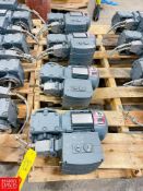 Sew Euro Drive 50 HZ Motors with Gear Reducing Drive and Speed Control