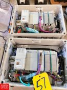 Allen-Bradley Compact Logix PLC, Model: L33ER with Pro Soft Interface 2 I/O Modules and Enclosure, C