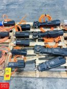 REXROTH Indramat Permanent Magnet Motors, Model: MKD041B-144-GPO-KN and MKD071B-061-GP-1-KN with Gea