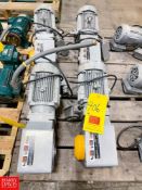 Sumitomo 1 HP 3 Phase Induction Motors with Gear Reducing Drive