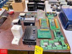 (16) Minarik Speed Controller Stork Digital Readouts, Penta-Drive Speed Control and Circuit Breakers