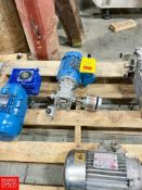 LONZO 1,345 RPM Motor with Varvel Gear Reducing Drives