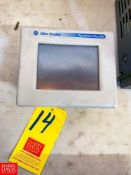 Allen-Bradley PanelView Plus 600, Catalog Number: 2711P-T6CID, Series D with Allen-Bradley Remote I/