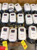 Allen-Bradley 1 HP Powerflex 40 VFD's, Catalog Number: 22B-D2P3C104, Series A