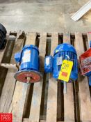 WEG and NEMA 5 HP and 2 HP Motors