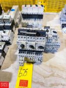 Allen-Bradley and Siemens Starters and Breakers, most Catalog Number: 140M-C2E-B25, Series A and oth