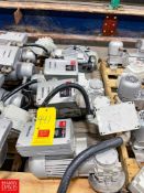 Bauer .75 HP Motors Type BK06�75VH/DOAM84-TF-K311/CSUL with Danfoss Speed Control Gear Reducing Driv