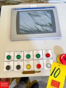 Allen-Bradley PanelView Plus 1000 Color Touch Display Module, Catalog Number: 2711P-RDT10C, Series B