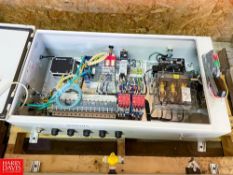 Allen-Bradley Control Center with Safety Switch Power Supply Breakers, Point I/O's and Enclosure