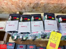 Allen-Bradley Powerflex 40P 1 HP VFD's, Catalog Number: 22D-D2P3N104, Series A