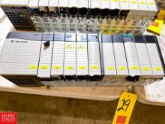 Allen-Bradley Logix PLC's, Model: 5561 with Power Supply, 2 Sercos Interface, Ethernet I/P Modules 2
