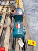 Reliance 1 HP 1,725 RPM Motor with Dodge 350 Tiger Gear Reducing Dr