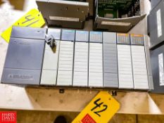 Allen-Bradley SLC 5/05 CPU's with SLC 500 Power Supply 5 Scanner and I/O Modules and 7 Slot Racks