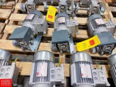 Bonora .5 HP Motors with Varvel Gear Reducing Drives