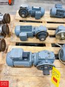 Sew Euro Drives 1,700 RPM and other Motors with Gear Reducing Drive