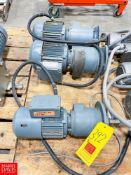 Sew Euro Drive 1,700 RPM and other with Gear Reducing Drive