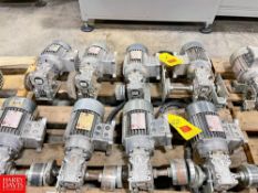 Bonora .5 HP Motors with Varvel Gear Reducing Drives