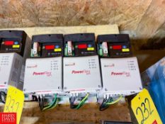 Allen-Bradley Powerflex 40P 1 HP VFD's, Catalog Number: 22D-D2P3N104, Series A