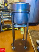 15 Gallon S/S Tank with Stand - Rigging Fee: $75