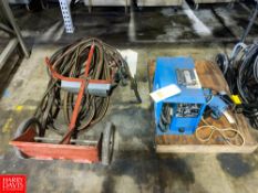 Miller High Frequency Arc Starter HF–251D–1 with Oxy/Acetylene Torch, Dolly, Hoses and Gauges -
