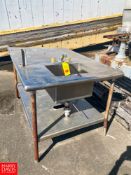 S/S Sink with Spray Nozzle - Rigging Fee: $25