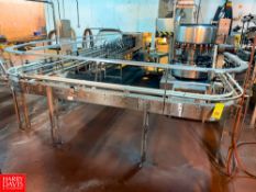 220” x 3.5” 180° S/S Conveyor with Drive - Rigging Fee: $150