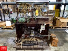 ELF 12-Line In-Line Filler with .5 HP Centrifugal Pump 1x1 Clamp - Rigging Fee: $50