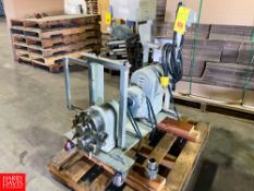 Waukesha Positive Displacement Pump Size 25 with GRD, 1 HP 1,800 RPM Motor, 1.5