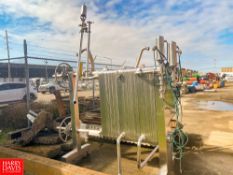 Cherry-Burrell S/S, 3-Zone Plate Heat Exchanger , Model: Sxlas Dash 125 , S/N 4765 - Rigging Fee: $